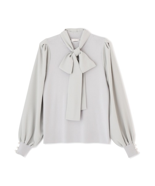 PROPORTION BODY DRESSING（プロポーションボディドレッシング）の「ボウタイリボンニット / 1212170105（ニット/セーター・レディース・パープル/オフホワイト/ライトグリーン・FREE）」の12枚目の写真