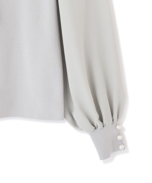 PROPORTION BODY DRESSING（プロポーションボディドレッシング）の「ボウタイリボンニット / 1212170105（ニット/セーター・レディース・パープル/オフホワイト/ライトグリーン・FREE）」の16枚目の写真