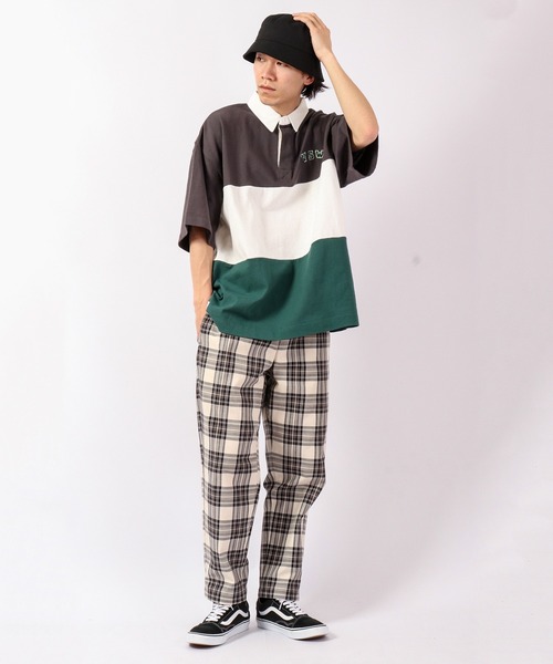 VISION STREET WEAR(ヴィジョンストリートウェア)の「VISION STREET WEAR コットンラガーポロシャツ(ポロシャツ・メンズ・グレー系その他/ネイビー/グリーン・LL/M/L)」の18枚目の写真