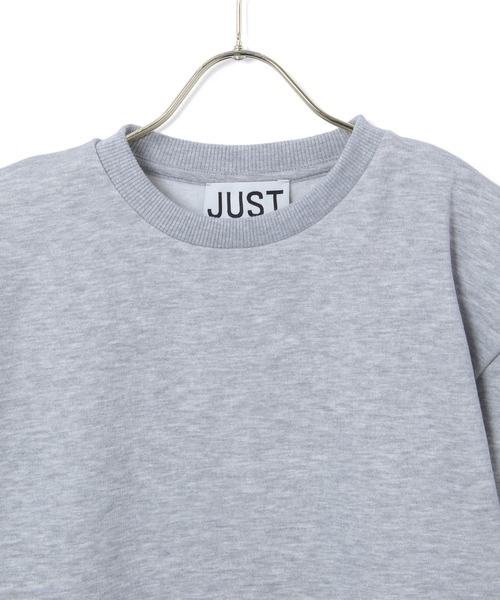 MADEMOISELLE ROPE'（マドモアゼル ロペ）の「【JUST FEMALE】キルティングパデッドスウェット（スウェット・レディース・チャコールグレー・FREE）」の5枚目の写真