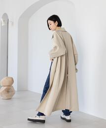 CITEN | ＜CITEN（シテン）＞ビッグ バルカラーコート(ステンカラーコート)