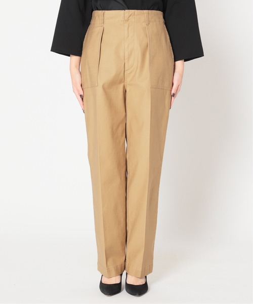 Spick & Span(スピックアンドスパン)の「バックサテンイージーカーゴパンツ(カーゴパンツ・レディース・ベージュ/カーキ/ホワイト系その他・34/36/38/40)」の22枚目の写真