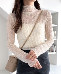 Heather | ウネウネシアーカットソー  276040(Tシャツ/カットソー)
