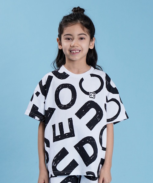 DC(ディーシー)の「DC/ディーシー キッズ Tシャツ YST221552(Tシャツ/カットソー・キッズ・ブラック×ホワイト/ブラック/ホワイト×ブラック/ホワイト・100cm/150cm/120cm/140cm/110cm/130cm/160cm)」の2枚目の写真