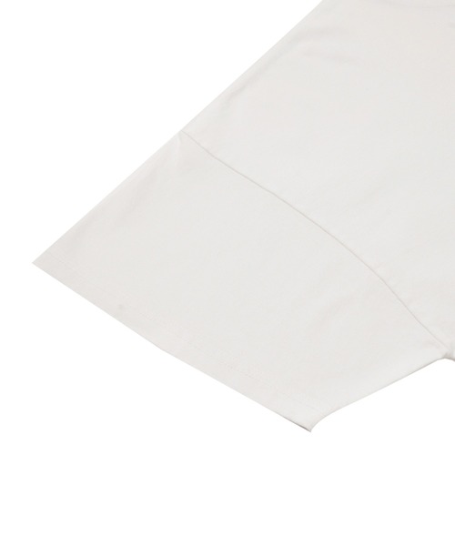 X-girl（エックスガール）の「BOX LOGO S/S WIDE TEE/ボックスロゴ　ワイドTシャツ（Tシャツ/カットソー・レディース・ライトブルー/ライトグリーン/ホワイト/チャコール・M/S）」の8枚目の写真