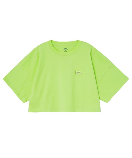 X-girl（エックスガール）の「BOX LOGO S/S WIDE TEE/ボックス