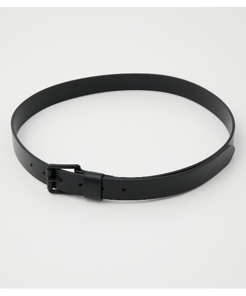 AZUL by moussy（アズールバイマウジー）の「AZUL LOGO LEATHER BELT/AZULロゴレザーベルト（ベルト・メンズ・ブラック/ブラウン・FREE）」の6枚目の写真