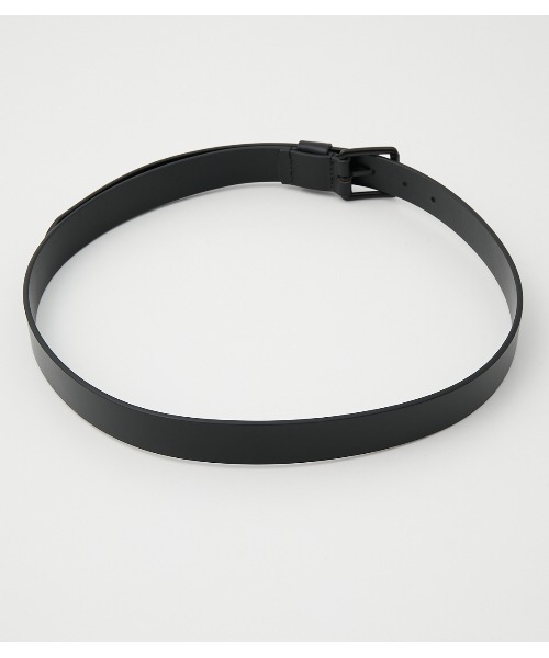 AZUL by moussy（アズールバイマウジー）の「AZUL LOGO LEATHER BELT/AZULロゴレザーベルト（ベルト・メンズ・ブラック/ブラウン・FREE）」の7枚目の写真