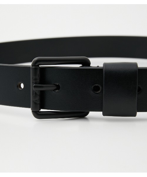 AZUL by moussy（アズールバイマウジー）の「AZUL LOGO LEATHER BELT/AZULロゴレザーベルト（ベルト・メンズ・ブラック/ブラウン・FREE）」の8枚目の写真