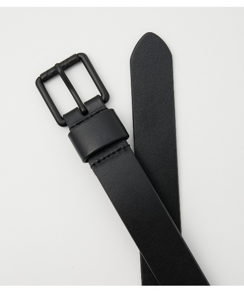 AZUL by moussy（アズールバイマウジー）の「AZUL LOGO LEATHER BELT/AZULロゴレザーベルト（ベルト・メンズ・ブラック/ブラウン・FREE）」の10枚目の写真