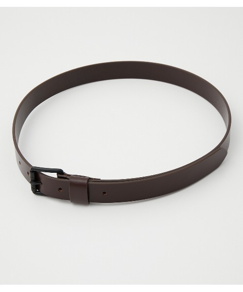 AZUL by moussy（アズールバイマウジー）の「AZUL LOGO LEATHER BELT/AZULロゴレザーベルト（ベルト・メンズ・ブラック/ブラウン・FREE）」の11枚目の写真