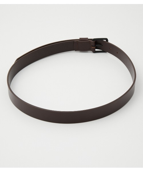 AZUL by moussy（アズールバイマウジー）の「AZUL LOGO LEATHER BELT/AZULロゴレザーベルト（ベルト・メンズ・ブラック/ブラウン・FREE）」の12枚目の写真