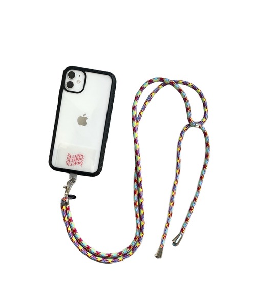 WHO'S WHO gallery(フーズフーギャラリー)の「【SLOPPY/スロッピー】スマホショルダー(スマホグッズ・レディース・パープル/ピンク/ブルー/グリーン/レッド/ラベンダー・FREE)」の6枚目の写真
