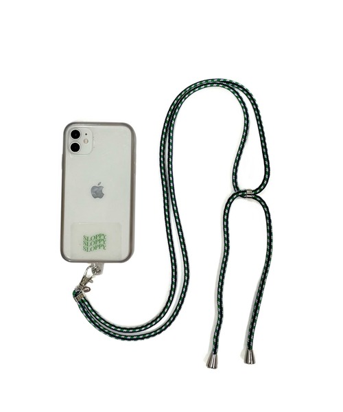 WHO'S WHO gallery(フーズフーギャラリー)の「【SLOPPY/スロッピー】スマホショルダー(スマホグッズ・レディース・パープル/ピンク/ブルー/グリーン/レッド/ラベンダー・FREE)」の2枚目の写真