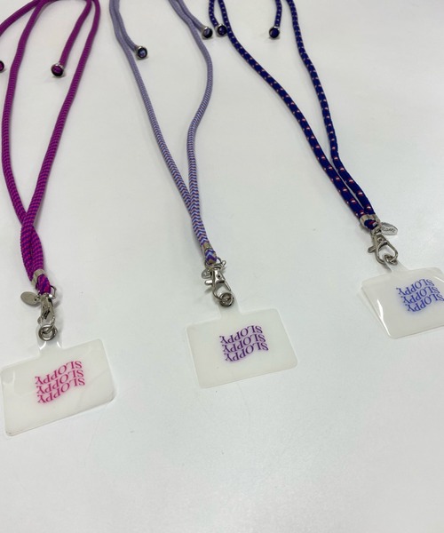 WHO'S WHO gallery(フーズフーギャラリー)の「【SLOPPY/スロッピー】スマホショルダー(スマホグッズ・レディース・パープル/ピンク/ブルー/グリーン/レッド/ラベンダー・FREE)」の7枚目の写真