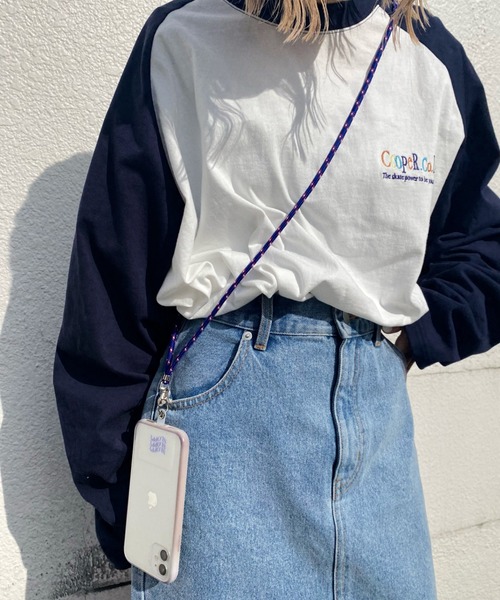 WHO'S WHO gallery(フーズフーギャラリー)の「【SLOPPY/スロッピー】スマホショルダー(スマホグッズ・レディース・パープル/ピンク/ブルー/グリーン/レッド/ラベンダー・FREE)」の9枚目の写真