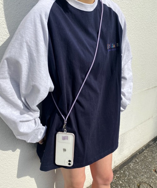 WHO'S WHO gallery(フーズフーギャラリー)の「【SLOPPY/スロッピー】スマホショルダー(スマホグッズ・レディース・パープル/ピンク/ブルー/グリーン/レッド/ラベンダー・FREE)」の14枚目の写真