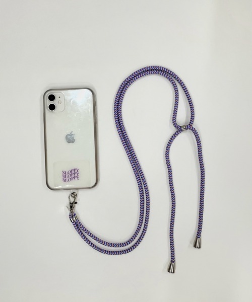WHO'S WHO gallery(フーズフーギャラリー)の「【SLOPPY/スロッピー】スマホショルダー(スマホグッズ・レディース・パープル/ピンク/ブルー/グリーン/レッド/ラベンダー・FREE)」の16枚目の写真