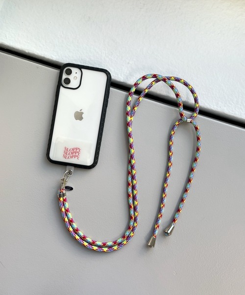 WHO'S WHO gallery(フーズフーギャラリー)の「【SLOPPY/スロッピー】スマホショルダー(スマホグッズ・レディース・パープル/ピンク/ブルー/グリーン/レッド/ラベンダー・FREE)」の21枚目の写真