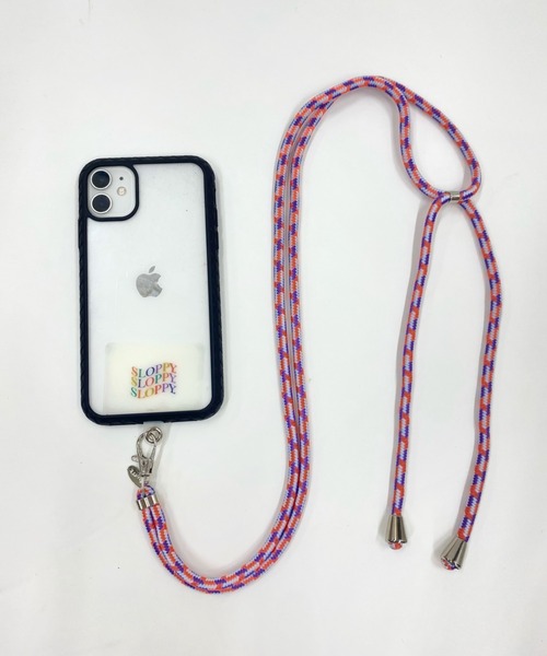 WHO'S WHO gallery(フーズフーギャラリー)の「【SLOPPY/スロッピー】スマホショルダー(スマホグッズ・レディース・パープル/ピンク/ブルー/グリーン/レッド/ラベンダー・FREE)」の22枚目の写真