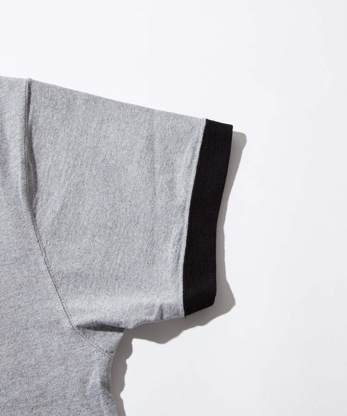 F/CE. （エフシーイー）の「F/CE. CAT RINGER T-SHIRT / エフシーイー キャット リンガーTシャツ（Tシャツ/カットソー・レディース・ホワイト/グレー/ブルー・SMALL/MEDIUM/LARGE）」の12枚目の写真