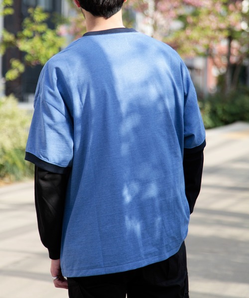 F/CE. （エフシーイー）の「F/CE. CAT RINGER T-SHIRT / エフシーイー キャット リンガーTシャツ（Tシャツ/カットソー・レディース・ホワイト/グレー/ブルー・SMALL/MEDIUM/LARGE）」の15枚目の写真