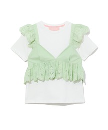 BPY BPY EMB. VEST LAYERING TEE