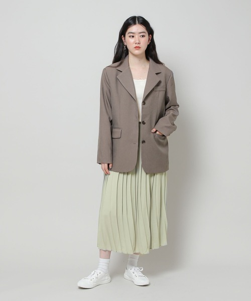 ALAND（エーランド）の「3.3Field Trip／THREE-BUTTON ジャケット  2279887（テーラードジャケット・レディース・ブラック/ブラウン・FREE）」の7枚目の写真