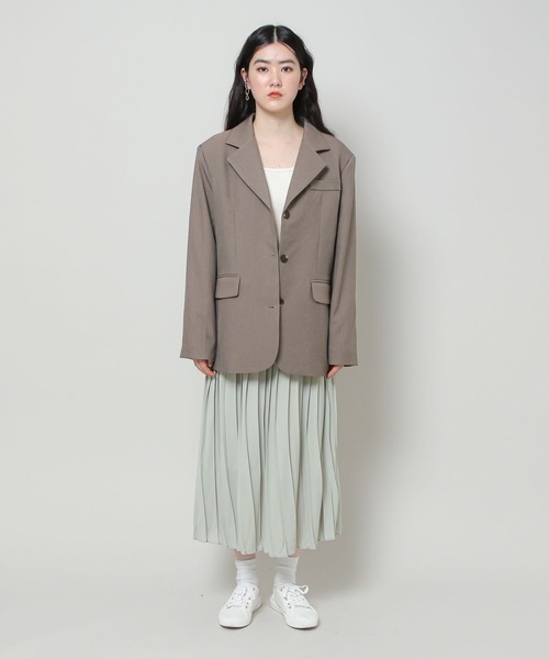 ALAND（エーランド）の「3.3Field Trip／THREE-BUTTON ジャケット  2279887（テーラードジャケット・レディース・ブラック/ブラウン・FREE）」の8枚目の写真