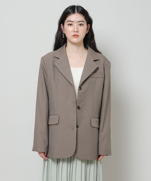 ALAND（エーランド）の「3.3Field Trip／THREE-BUTTON ジャケット  2279887（テーラードジャケット・レディース・ブラック/ブラウン・FREE）」の9枚目の写真