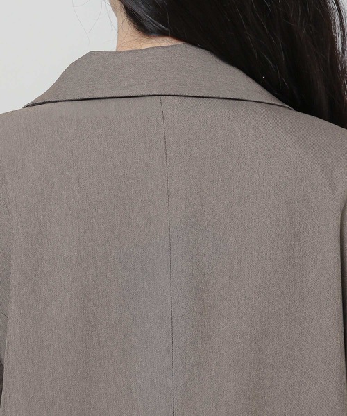 ALAND（エーランド）の「3.3Field Trip／THREE-BUTTON ジャケット  2279887（テーラードジャケット・レディース・ブラック/ブラウン・FREE）」の12枚目の写真