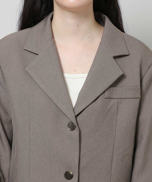 ALAND（エーランド）の「3.3Field Trip／THREE-BUTTON ジャケット  2279887（テーラードジャケット・レディース・ブラック/ブラウン・FREE）」の13枚目の写真