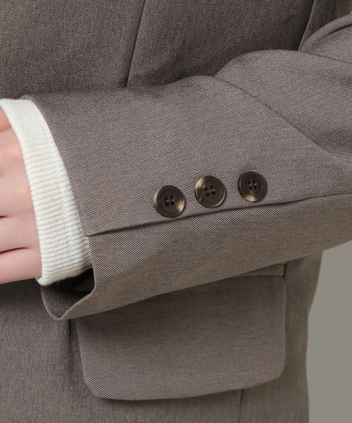 ALAND（エーランド）の「3.3Field Trip／THREE-BUTTON ジャケット  2279887（テーラードジャケット・レディース・ブラック/ブラウン・FREE）」の15枚目の写真