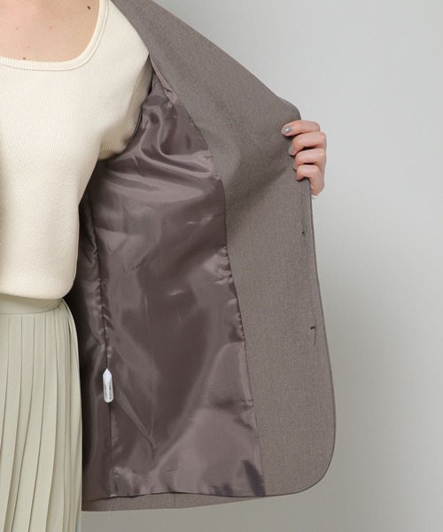 ALAND（エーランド）の「3.3Field Trip／THREE-BUTTON ジャケット  2279887（テーラードジャケット・レディース・ブラック/ブラウン・FREE）」の18枚目の写真