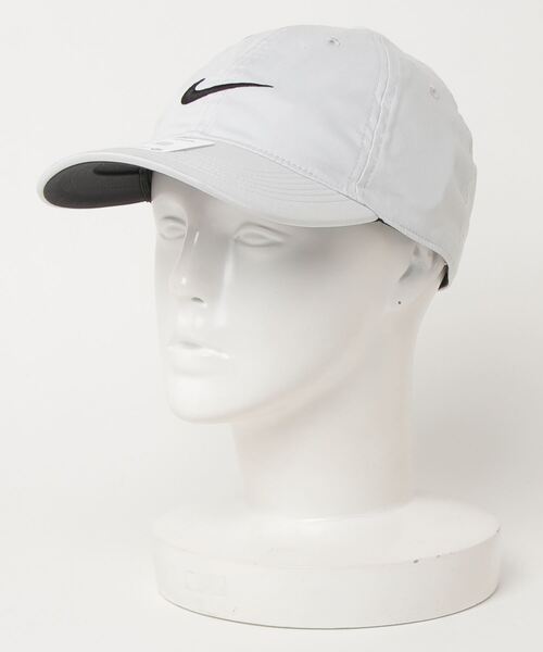 NIKE（ナイキ）の「ナイキ エアロビル ヘリテージ86 プレーヤー ゴルフキャップ / Nike AeroBill Heritage86 Player Golf Hat（キャップ・メンズ・ブラック/グレー系その他/ホワイト・ONE SIZE）」の7枚目の写真