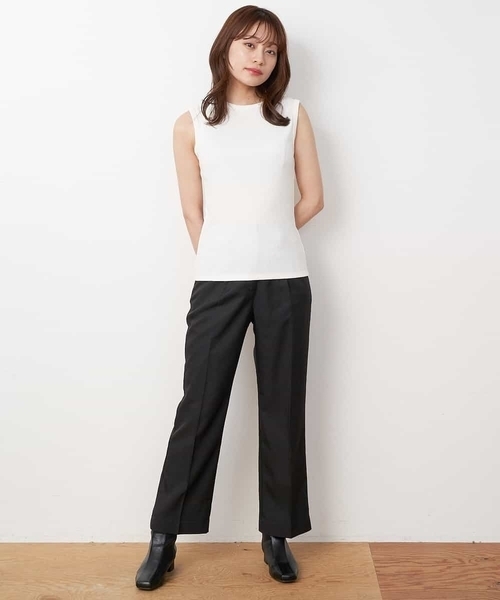 A de a.v.v(アードアー・ヴェ・ヴェ)の「カラーフレアーパンツ(その他パンツ・レディース・グリーン/ブラック/ピンク・SMALL/MEDIUM/38/36)」の10枚目の写真