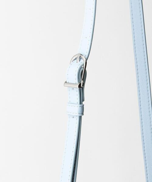 BEAUTY&YOUTH UNITED ARROWS(ビューティーアンドユースユナイテッドアローズ)の「BY パンチング スクエア トートバッグ -3WAY-(ショルダーバッグ・レディース・ホワイト/ライトブルー/シルバー・FREE)」の22枚目の写真