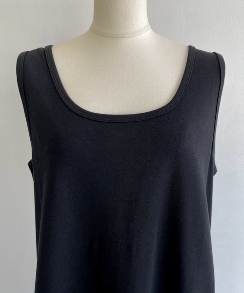 Libra Cue（リブラ キュー）の「ドッキングインナータンクワンピース（インナーウェア/肌着・レディース・ホワイト/ブラック・FREE）」の20枚目の写真