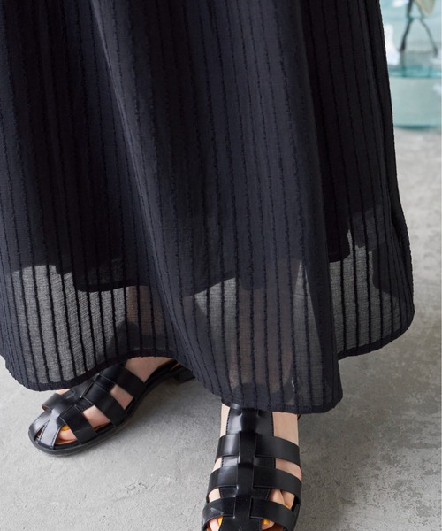 Libra Cue（リブラ キュー）の「ドッキングインナータンクワンピース（インナーウェア/肌着・レディース・ホワイト/ブラック・FREE）」の8枚目の写真