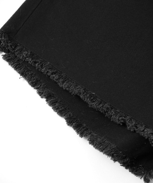 X-girl（エックスガール）の「HIGH WAISTED SHORTS（デニムパンツ・レディース・ブラック/インディゴブルー/ライトインディゴブルー・X-SMALL/SMALL/MEDIUM）」の9枚目の写真