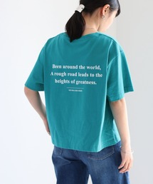 バックロゴプリントTee