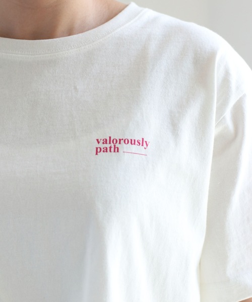 cepo(セポ)の「バックロゴプリントTee(Tシャツ/カットソー・レディース・ブラック/オフホワイト/グリーン・M)」の8枚目の写真