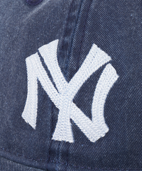 NEW ERA（ニューエラ）の「【NEWERA/ニューエラ×JS】別注 ヤンキース ウォッシュ キャップ RC950（キャップ・メンズ・グレー/ブルー・FREE）」の3枚目の写真