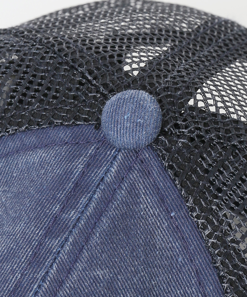 NEW ERA（ニューエラ）の「【NEWERA/ニューエラ×JS】別注 ヤンキース ウォッシュ キャップ RC950（キャップ・メンズ・グレー/ブルー・FREE）」の4枚目の写真