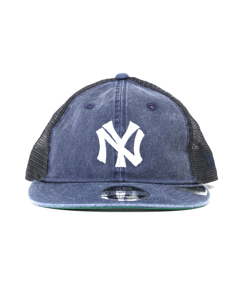 NEW ERA（ニューエラ）の「【NEWERA/ニューエラ×JS】別注 ヤンキース ウォッシュ キャップ RC950（キャップ・メンズ・グレー/ブルー・FREE）」の7枚目の写真