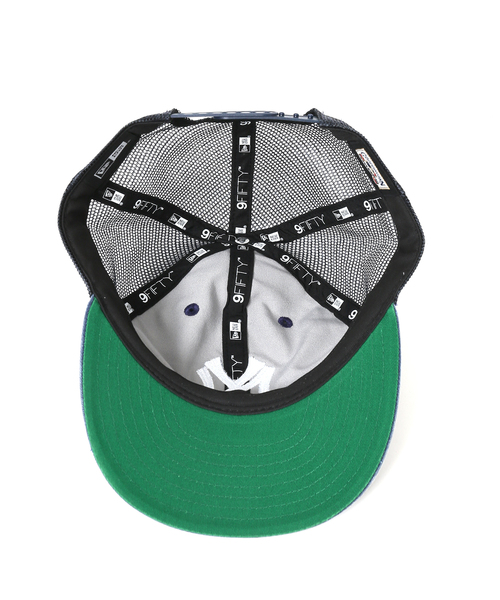 NEW ERA（ニューエラ）の「【NEWERA/ニューエラ×JS】別注 ヤンキース ウォッシュ キャップ RC950（キャップ・メンズ・グレー/ブルー・FREE）」の12枚目の写真