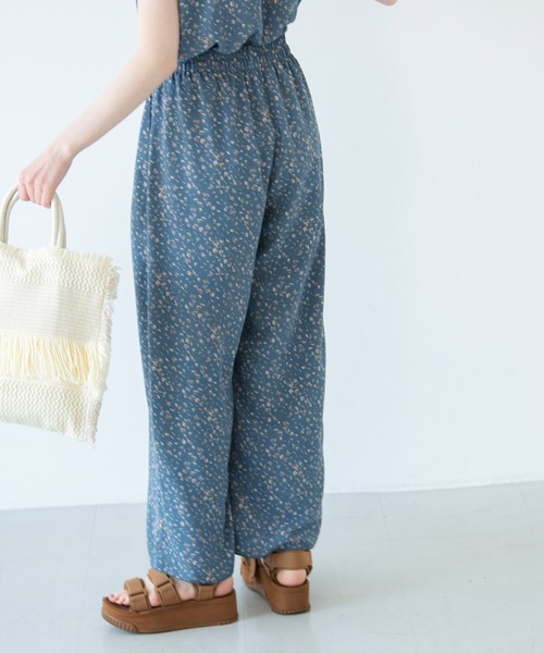 Crisp（クリスプ）の「フラワーラフパンツ（その他パンツ・レディース・レッド/ブルー・FREE）」の13枚目の写真