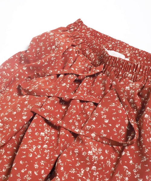 Crisp（クリスプ）の「フラワーラフパンツ（その他パンツ・レディース・レッド/ブルー・FREE）」の18枚目の写真