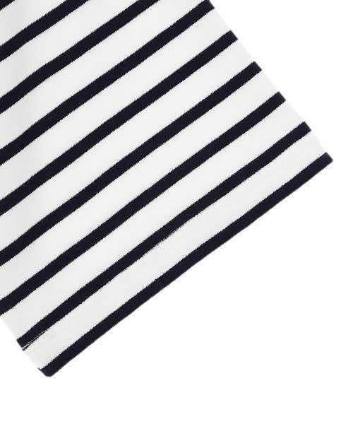 BALLAST ARK（バラストアーク）の「BALLAST ARK / バラストアーク：BORDER S/S POCKET TEE：BA05-T003[AST]（Tシャツ/カットソー・メンズ・ホワイト×ネイビー/ブラック×ホワイト・M/L）」の15枚目の写真