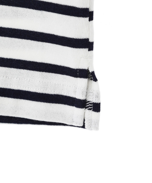 BALLAST ARK（バラストアーク）の「BALLAST ARK / バラストアーク：BORDER S/S POCKET TEE：BA05-T003[AST]（Tシャツ/カットソー・メンズ・ホワイト×ネイビー/ブラック×ホワイト・M/L）」の14枚目の写真